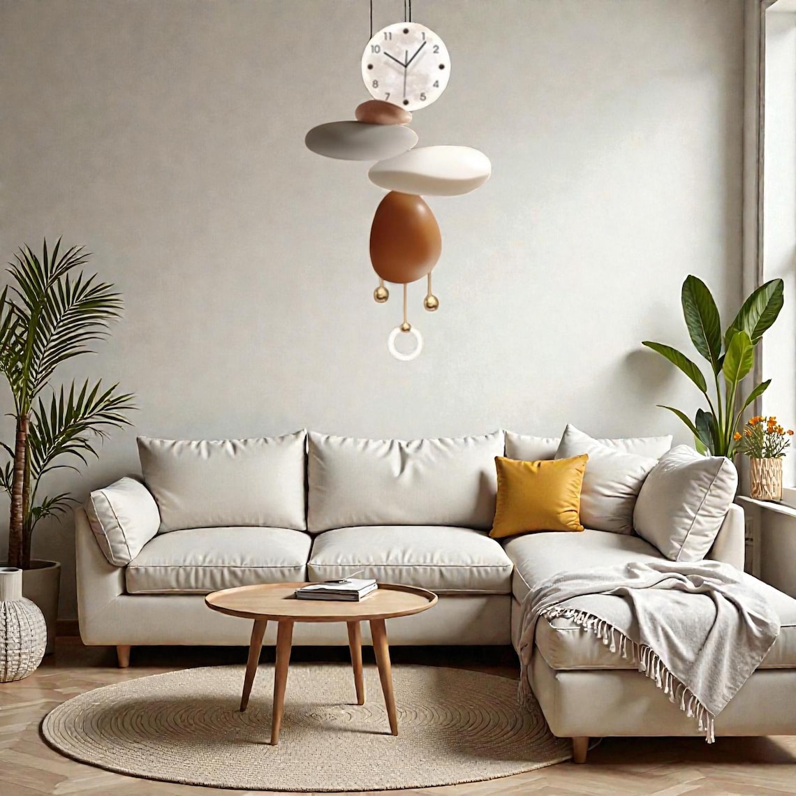 Modern LED Wall Clock Art, Abstract Luxury Design, Large Decorative ...