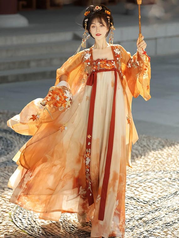 hanfu dress Purple Traditional Dress / S Menu_callback Sweetheart Modern Chinese Hanfu Dress