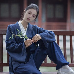 Tai Chi Uniform Set for Women & Men | Qigong Kung Fu Training Outfit