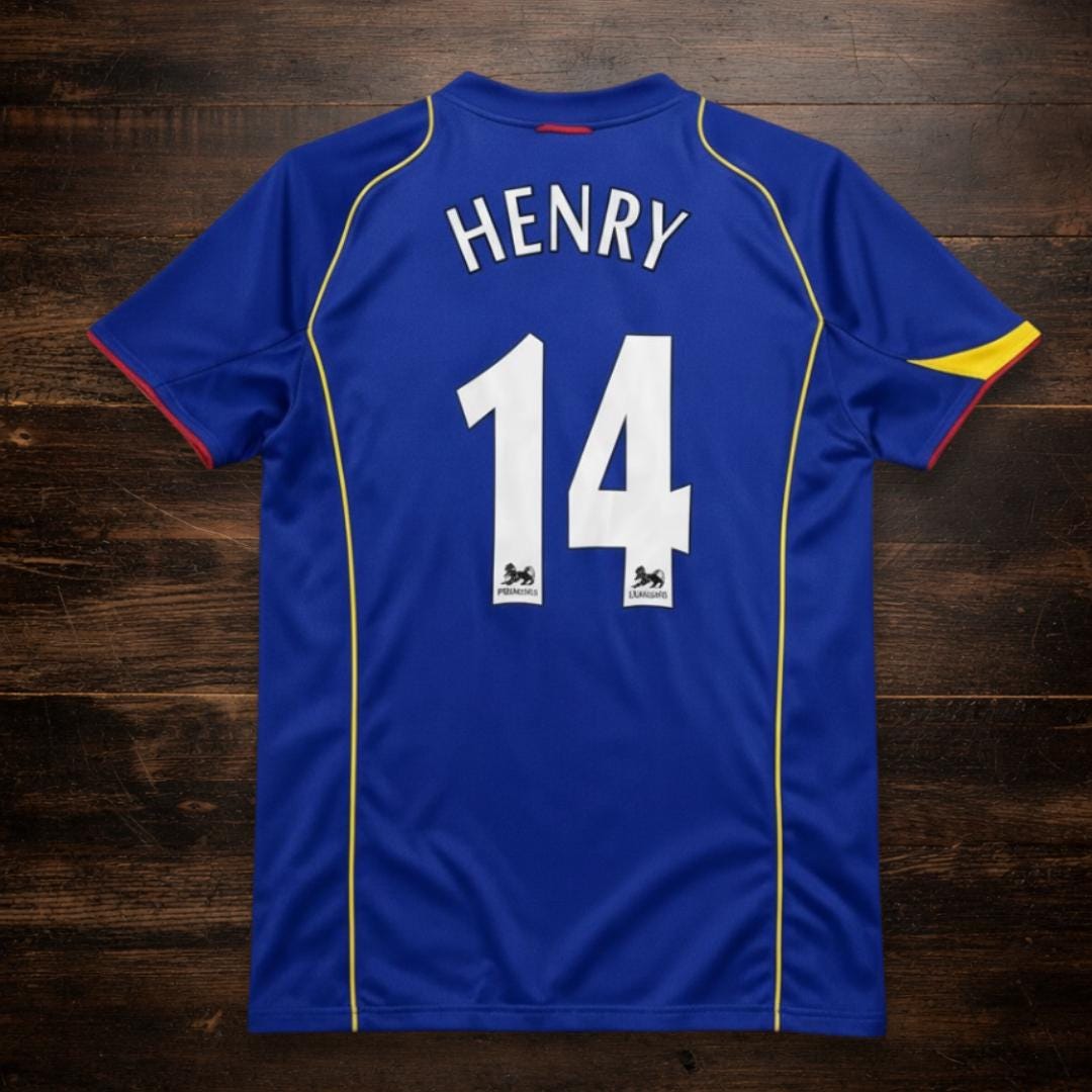 Henry vintage arsenal jersey - Etsy 日本