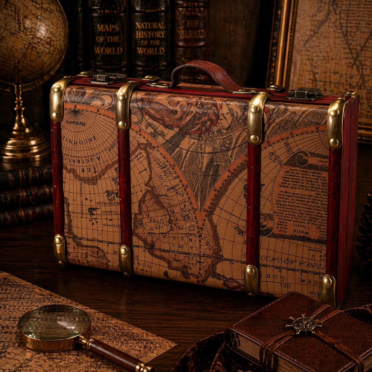 Antique travel trunk - Etsy 日本