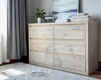 Cassettiera moderna minimalista in PDF / Piani fai da te per cassettiere in legno / Costruzione di mobili contemporanei / Piani digitali per la lavorazione del legno