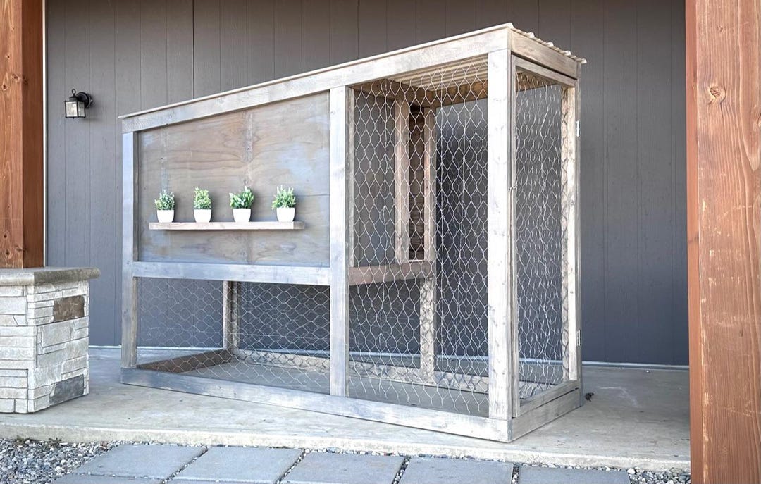 Chicken Coop Plans PDF | DIY Modern Backyard Chicken House Woodworking ...