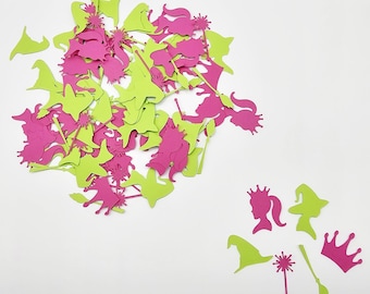 Good Witch Bad Witch Confetti/Happy Birthday/ Table Decoration/ Party Supplies / 100 Pieces