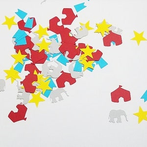 Circus Confetti/ Happy Birthday/ Birthday/ Table Confetti/ Party Supplies/ Birthday/ / 100 Pieces