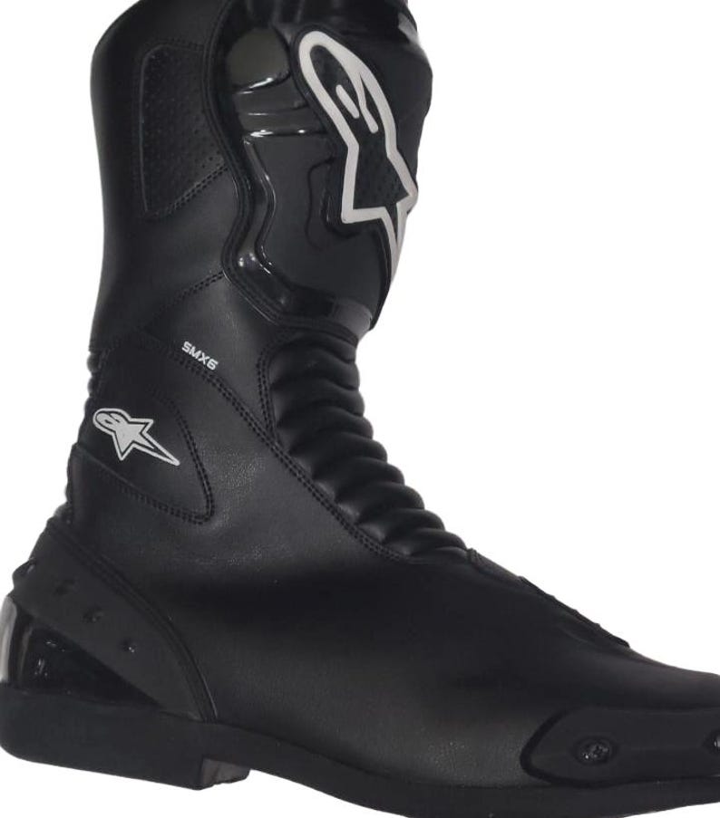 Alpinestars Motorcycle Racing Boots – Black Men’s Sport Riding Footwear ...