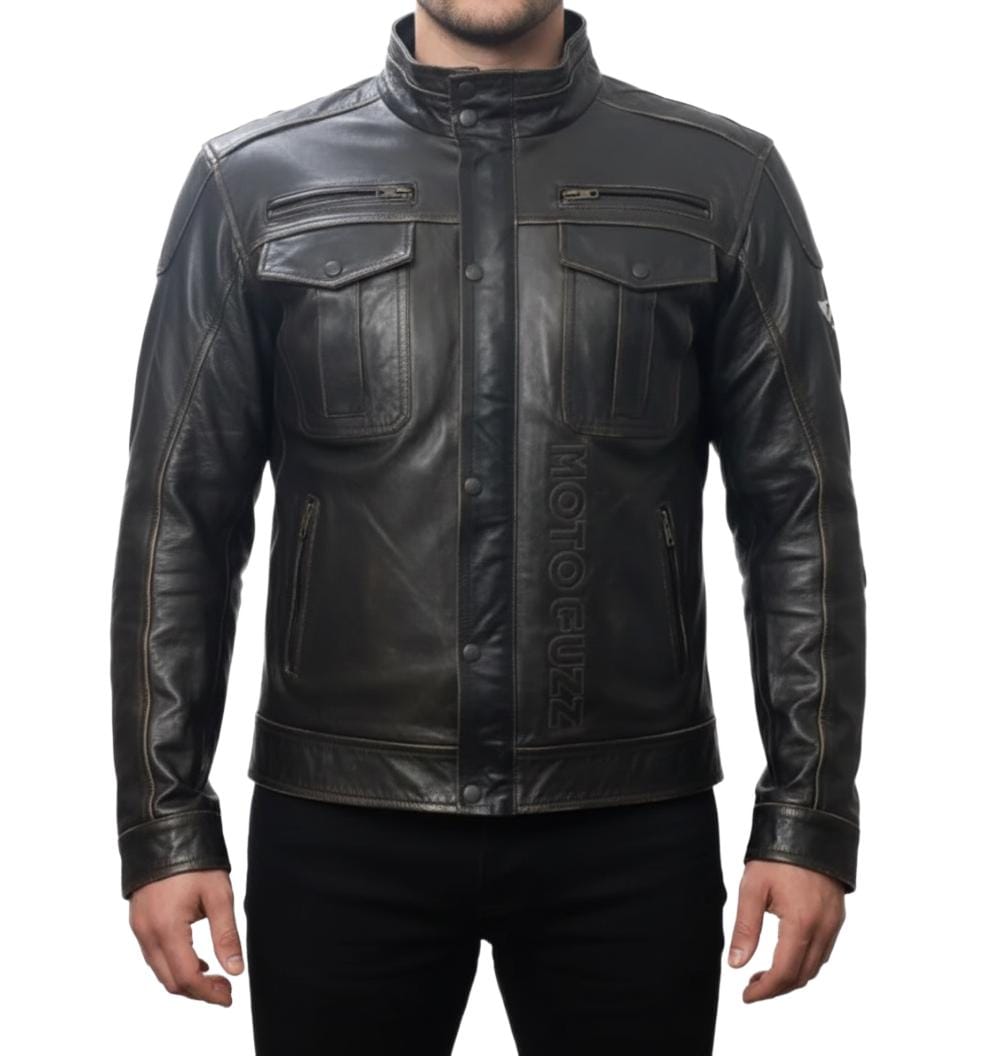 Moto Guzzi Leather Jacket - Etsy