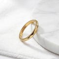Spinner Ring, Stainless Steel Ring, Fidget Spin Band, Unique Geometry Ring, 3mm Rotatable Ring