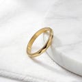 Spinner Ring, Stainless Steel Ring, Fidget Spin Band, Unique Geometry Ring, 3mm Rotatable Ring