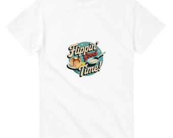 Camiseta retro de panqueques – Camiseta estilo años 50 para disfrutar al máximo