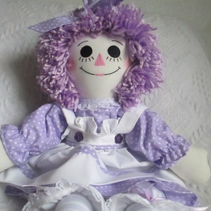 Handmade Raggedy Ann Doll