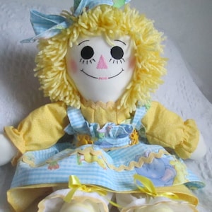 Handmade  Raggedy Ann Doll
