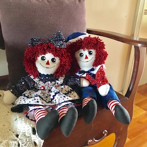 Americana Raggedy Ann et Andy