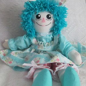 Handmade  Raggedy Ann Doll
