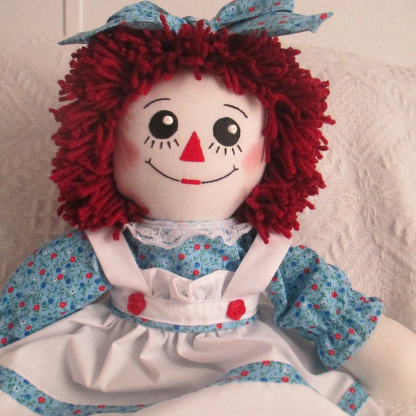 Raggedy Ann handmade Doll