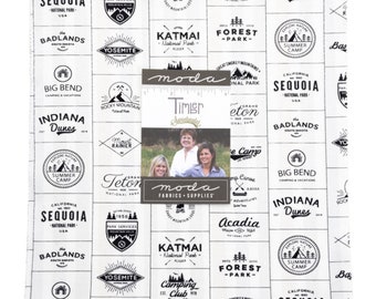 Timber cotton layer cake by Sweetwater for Moda fabrics