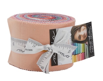 Ombré confetti junior jelly roll by v and company for Moda fabrics
