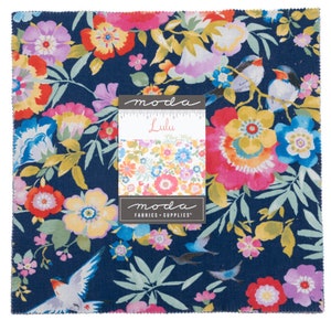 Lulu cotton layer cake  by Chez Moi for Moda fabrics