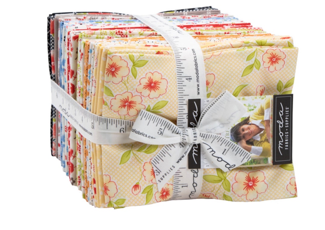 Figs Shirtings Cotton Fabric Fat Quarter Bundle by Joanna Figueroa Fig ...