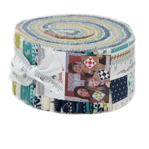 Sunday Supper cotton Jelly roll by Sweetwater for Moda fabrics
