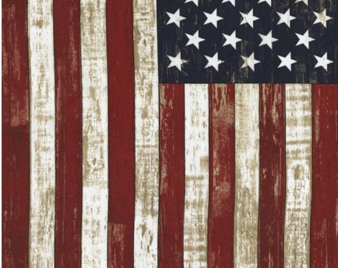 American Flag Cotton Panel by Timeless Treasures Fabrics C5279 - Etsy