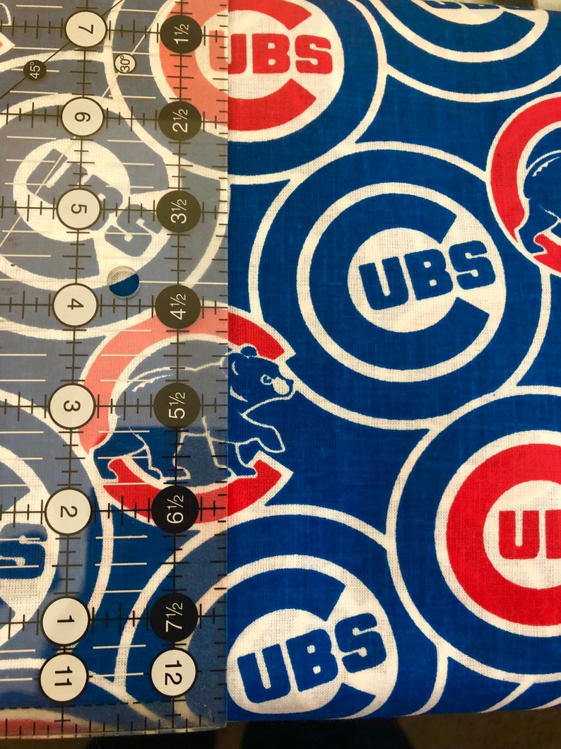 Chicago Cubs Cotton Fabric By Fabric Tradition Craft Supplies Tools Hat Making Hair Crafts Kromasol Com
