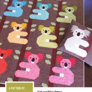 Koalas quilt pattern by Elizabeth Hartman