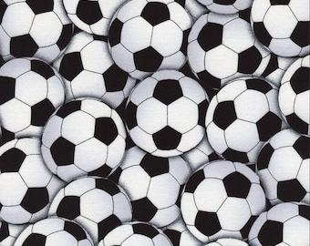 Soccer cotton fabric by Gail Cadden for Timeless Treasures C4820