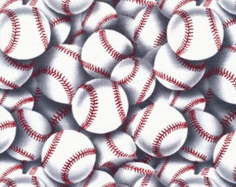 Baseball cotton fabric  from Timeless Treasures fabrics.SPORT-C2159