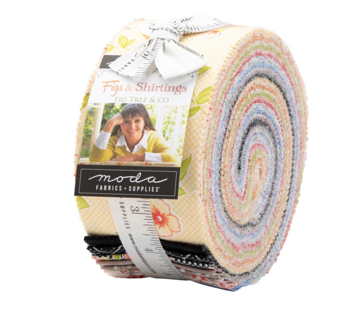 Figs Shirtings Cotton Fabric Jelly Roll by Joanna Figueroa Fig Tree for ...