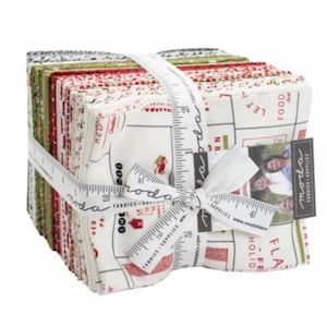 Red Barn Christmas cotton fat quarter bundle by Sweetwater for Moda fabrics