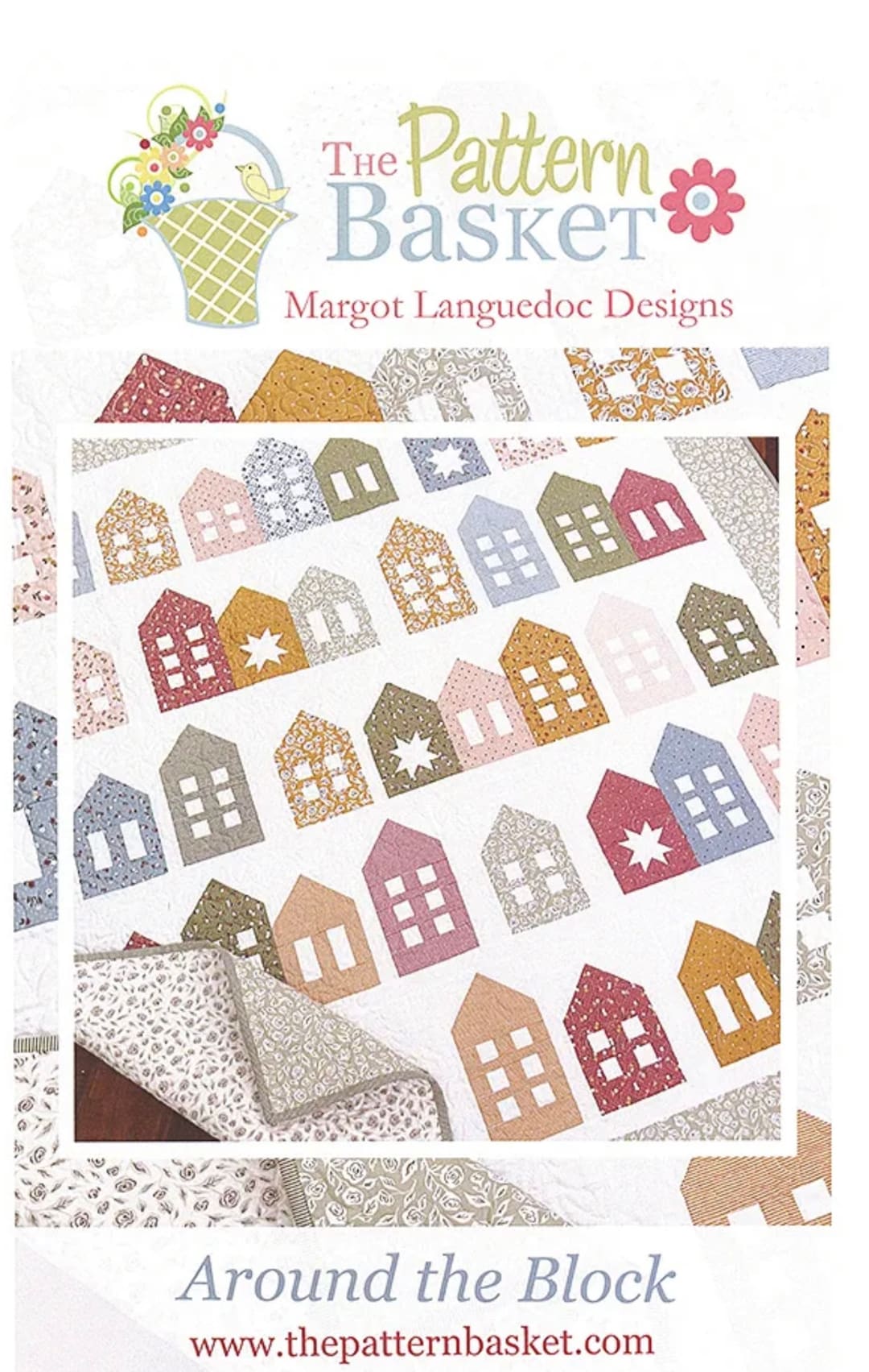 Around the Block Quilt Pattern by the Pattern Basket - Etsy