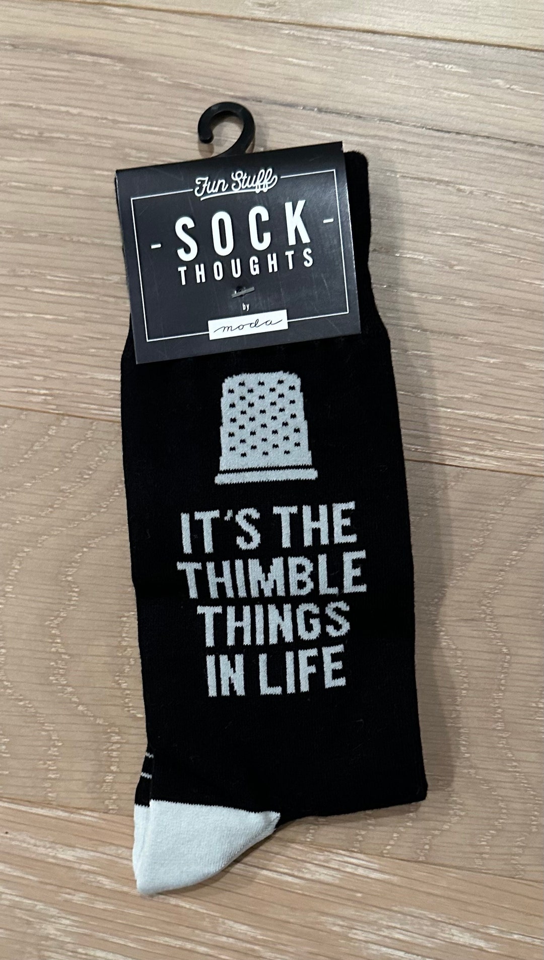 Socks Its the Thimble Things in Life Fun Socks by Moda Fabrics Etsy