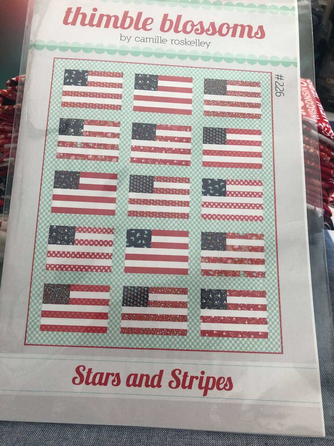 Stars and Stripes Quilt Kit by Camille Roskelley for Thimble Blossoms ...