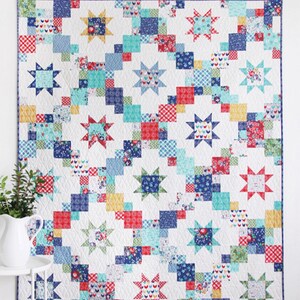 Brightly quilt pattern by Cluck Cluck Sew