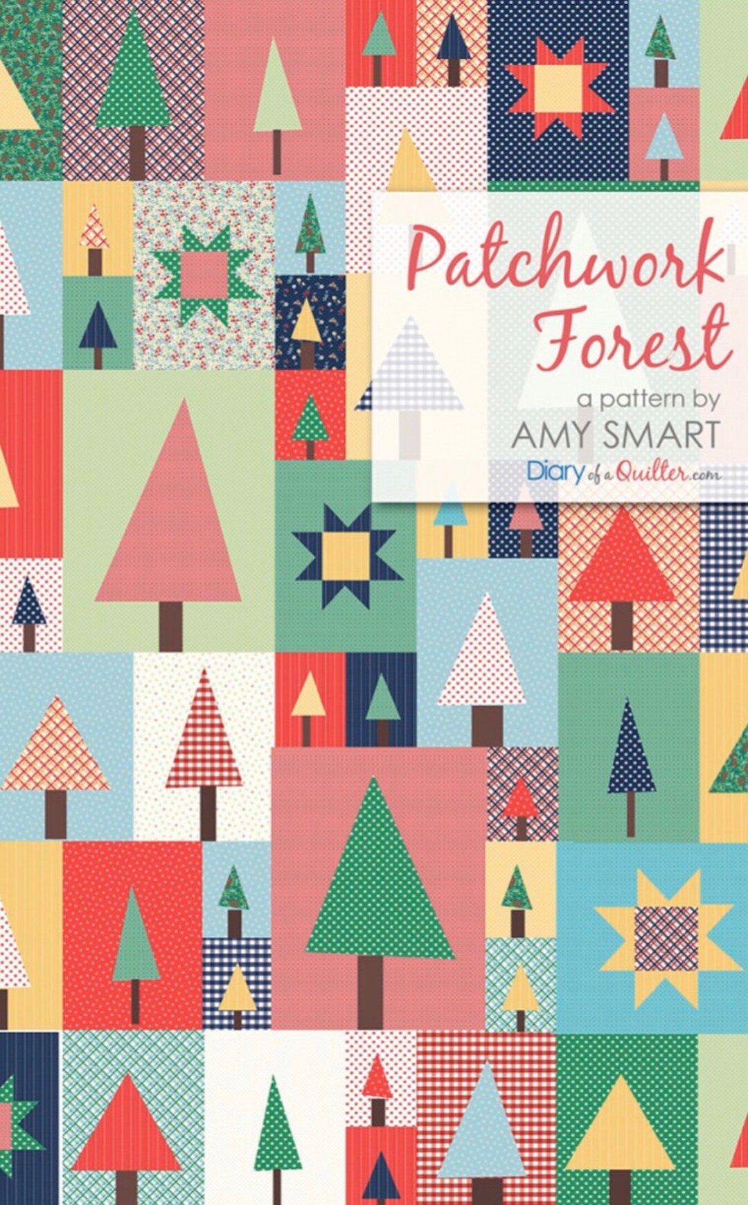 Pine Hollow Patchwork Forest Quilt Pattern by Amy Smart - Etsy