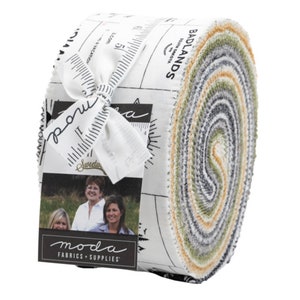 Timber cotton jelly roll by Sweetwater for Moda fabrics
