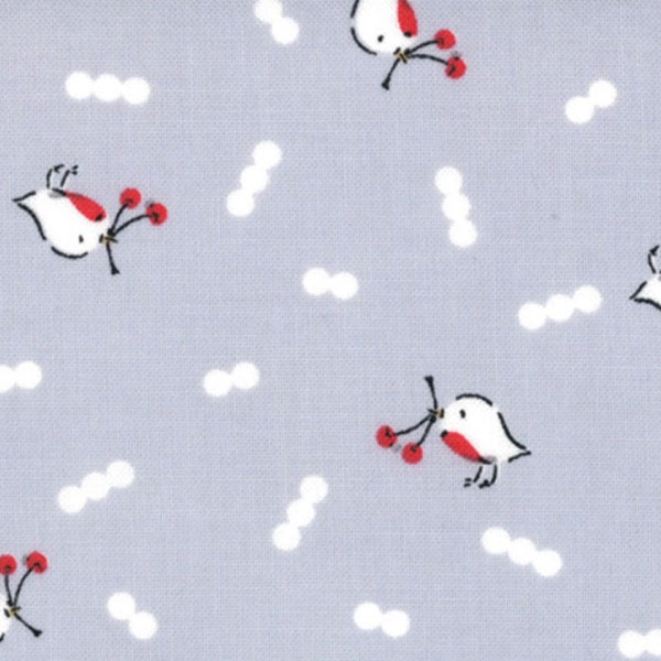Cherry Christmas fabric by Aneela Hoey for mod fabric 18532 14