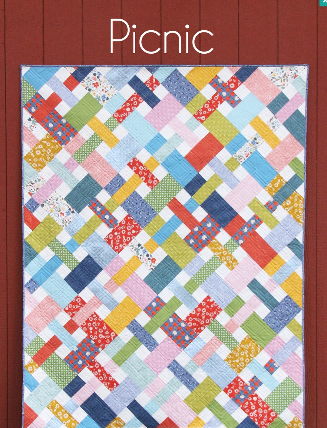 Picnic Quilt Pattern by Cluck Cluck Sew - Etsy