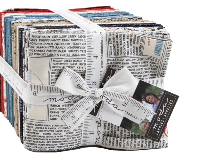Branded Cotton Fat Quarter Bundle by Sweetwater for Moda Fabrics - Etsy