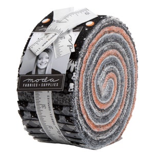 Midnight Magic cotton Jelly roll by April Rosenthal for Moda fabrics