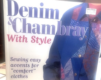 New Mary Mulari Denim & Chambray Sewing Accents Book