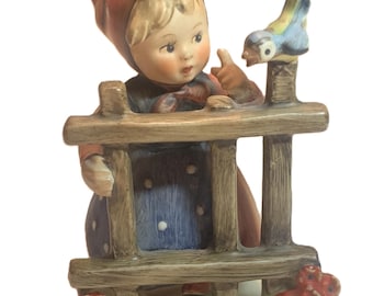 Vintage Hummel Figurine: Signs of Spring, Goebel #203, 1960s
