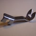 Vintage Button Foot Attachment Slant Needle