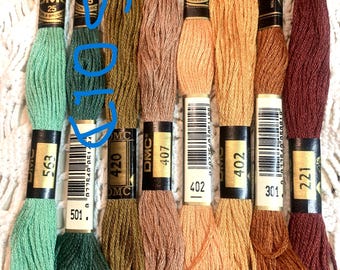 DMC  #200s, 300s, 400s, 500s Cotton Embroidery Floss Thread ~ Choice