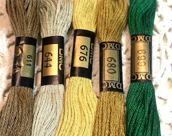DMC 600s #611 - 699 Cotton Embroidery Floss Thread ~ Choice