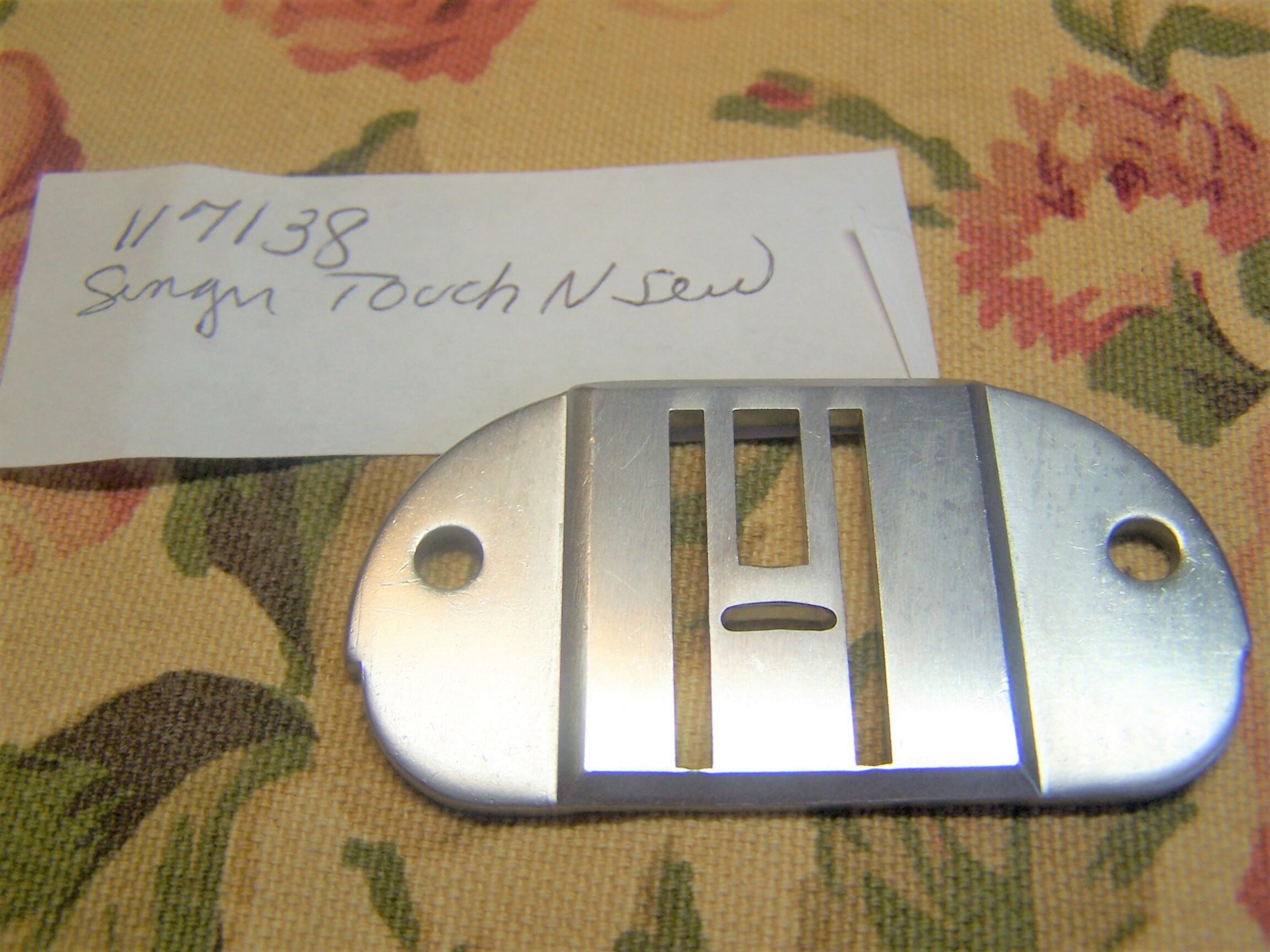 Pair Singer Touch & Sew Throat Plates for Sewing Machines Part Etsy