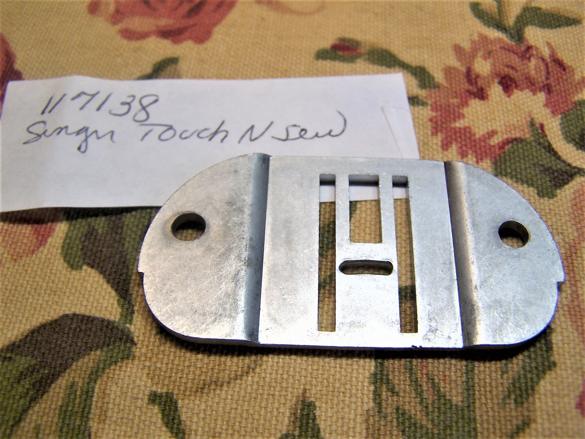 Pair Singer Touch & Sew Throat Plates for Sewing Machines Part Etsy