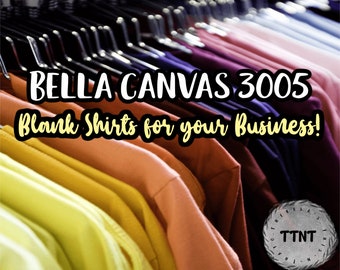 Blank Bella Canvas 3005 Shirts, Short Sleeve V-Neck T-shirts, Blank Shirts For Screen Printing, Blanks Shirts For HTV Vinyl, Unisex Tees