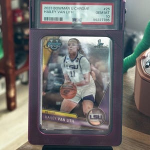 3D Printed PSA Graded Card Display Case with Fold-Out Stand | Slab Frame & Easel Holder | Sports/Pokémon Card Bumper